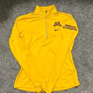“Minnesota Gophers” quarter zip NIKE